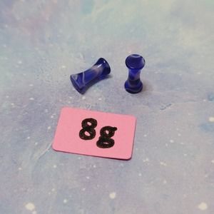 8g 3mm Plugs Spacers Acrylic Ear Gauges